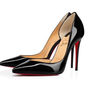 Christian Louboutin Iriza 100 mm Pumps Calf leather Black - NWT Size: 39 | US 9